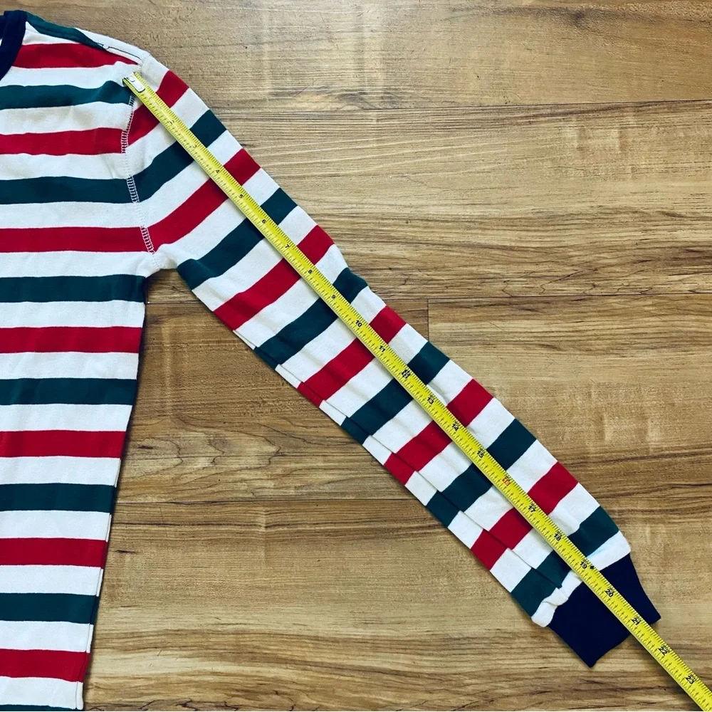 CREWCUTS Boy's 14 Striped Snug Fit Christmas Holiday Long Sleeve Cotton Pajamas